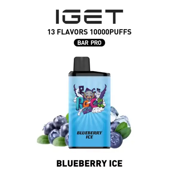 Blueberry Ice IGET Bar Pro 10000